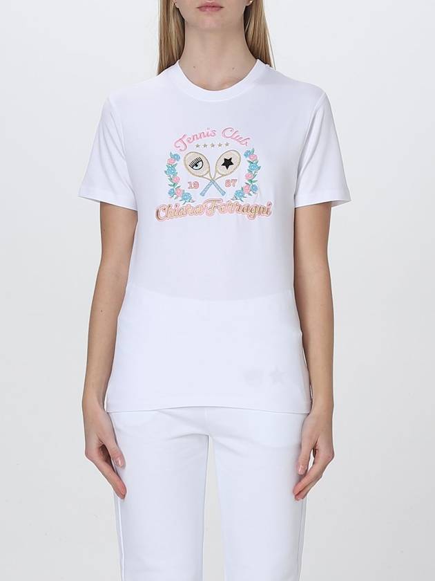 T-shirt Chiara Ferragni in cotone - CHIARA FERRAGNI - BALAAN 1