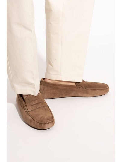 Tod’s Suede Moccasins, Men's, Brown - TOD'S - BALAAN 2