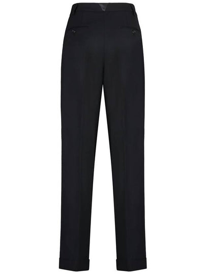 Pinko Perù Crepe Wide-Leg Trousers - PINKO - BALAAN 2