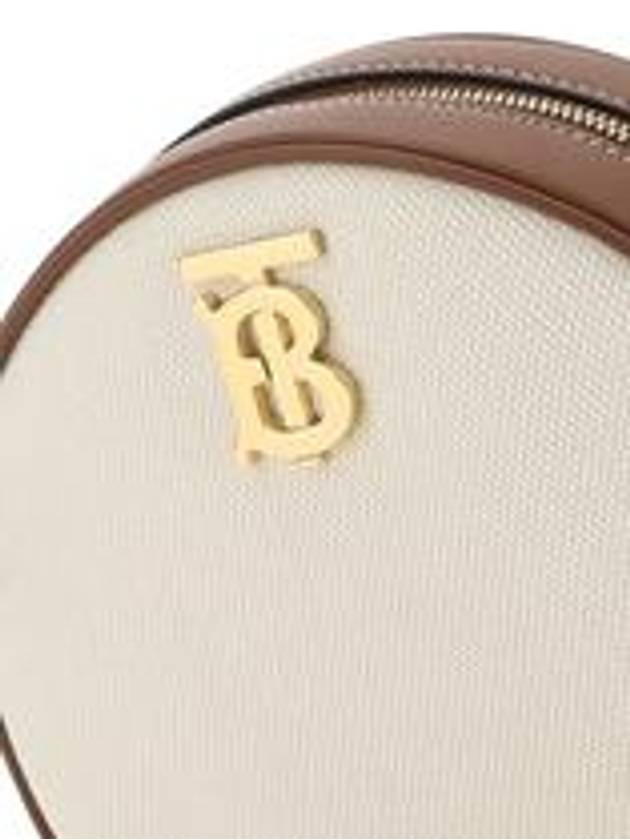 Louis TB Logo Canvas Shoulder Bag Brown Beige - BURBERRY - BALAAN 6