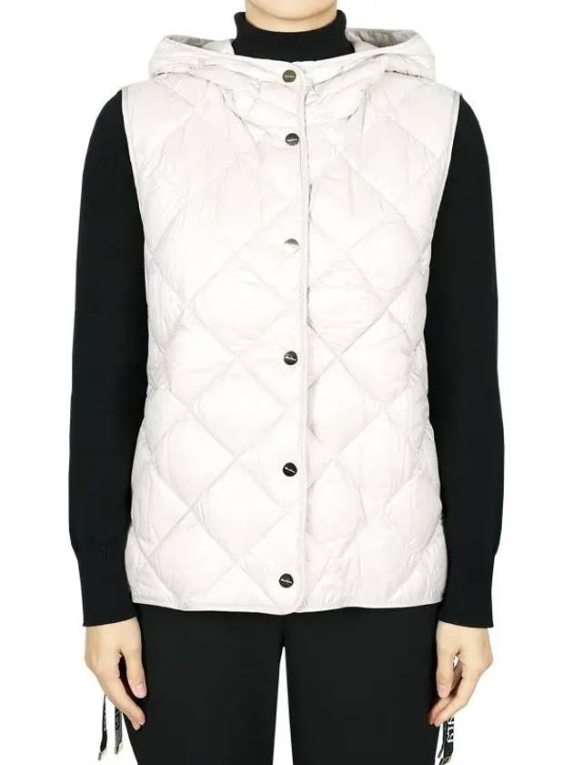 Quilted Padded Vest Ice - MAX MARA - BALAAN 3