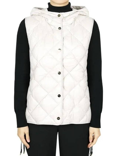 Quilted Padded Vest Ice - MAX MARA - BALAAN 2