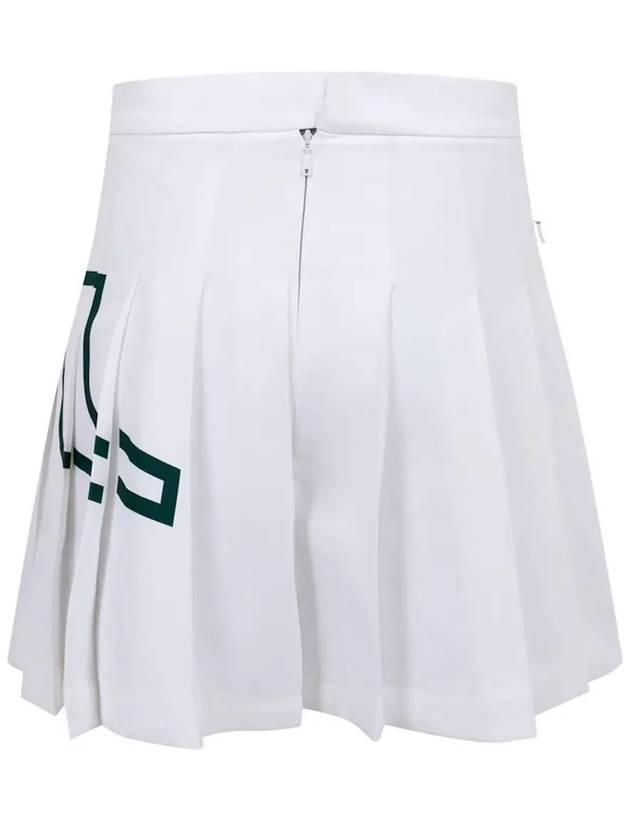 Women's Naomi Pleated Skirt White - J.LINDEBERG - BALAAN 4