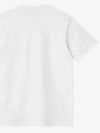 Script Short Sleeve T-Shirt White - CARHARTT WIP - BALAAN 3