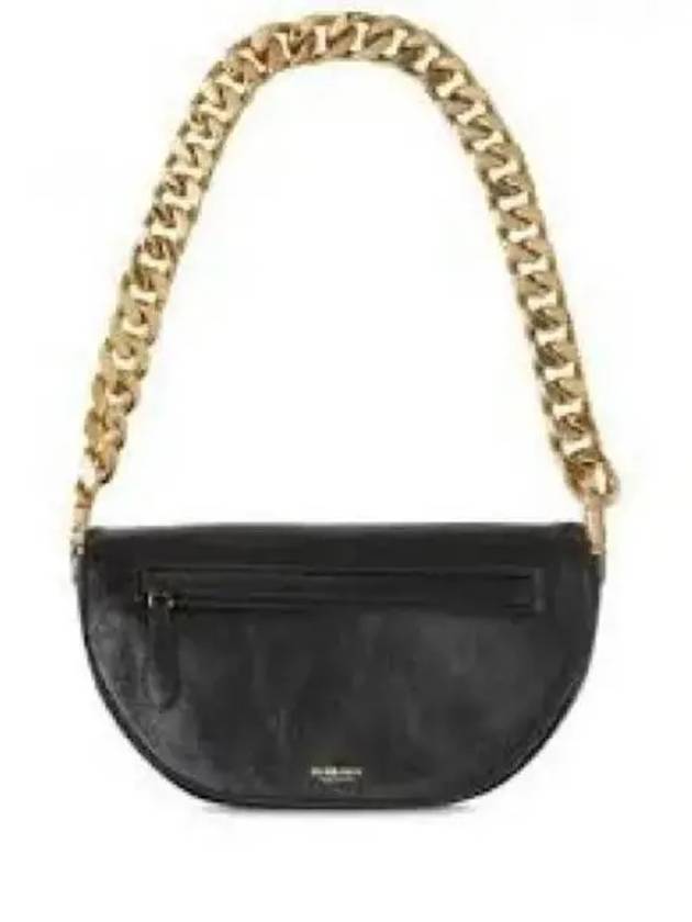 Olympia Medium Shoulder Bag Black - BURBERRY - BALAAN 2