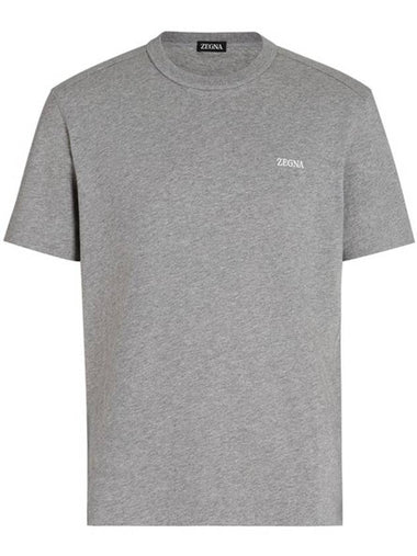 pure cotton t shirt - ERMENEGILDO ZEGNA - BALAAN 1