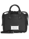 Horizontal Leather Shoulder Bag Black - MAISON MARGIELA - BALAAN 2