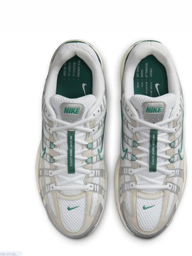 P 6000 Premium Low Top Sneakers Light Bone Green - NIKE - BALAAN 5