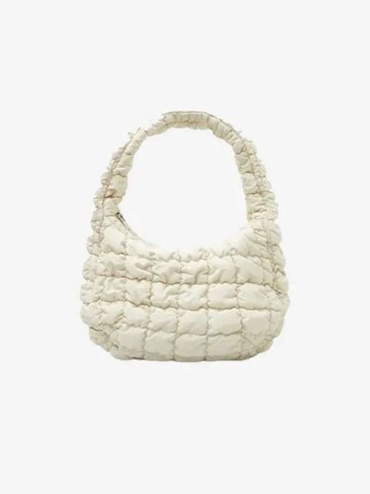 Quilted Mini Shoulder Bag Cream - COS - BALAAN 2