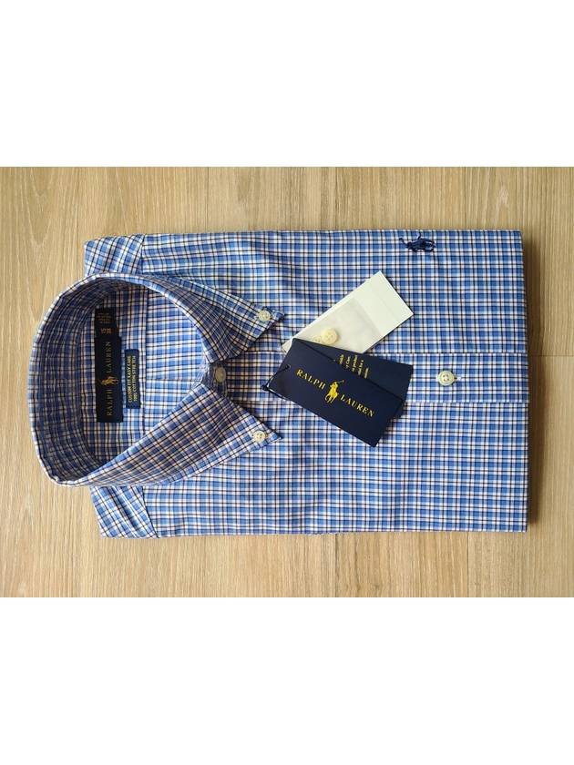 Custom Fit Easy Care PLAID Poplin Shirt - POLO RALPH LAUREN - BALAAN 4