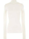 Woolen Turtleneck White - BOTTEGA VENETA - BALAAN 2