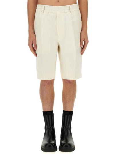 Tailored Canvas Shorts - BURBERRY - BALAAN 2