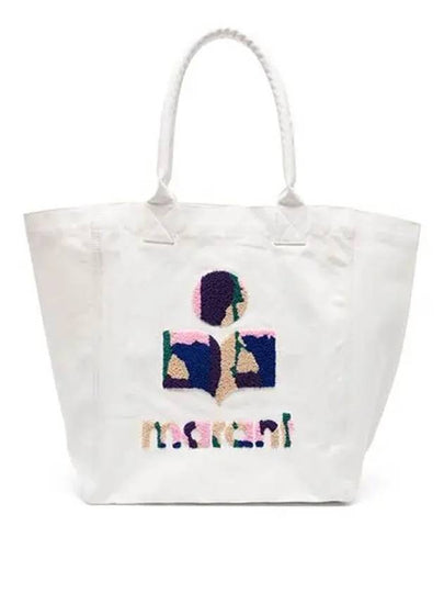 Yenky Logo Tote Bag Ecru - ISABEL MARANT - BALAAN 2