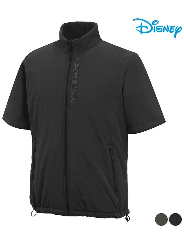 Men s short sleeve half neck zip up string windbreaker DO3MJB003 - DISNEY GOLF - BALAAN 2