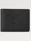 Multiple Monogram Shadow Half Wallet Black - LOUIS VUITTON - BALAAN 3