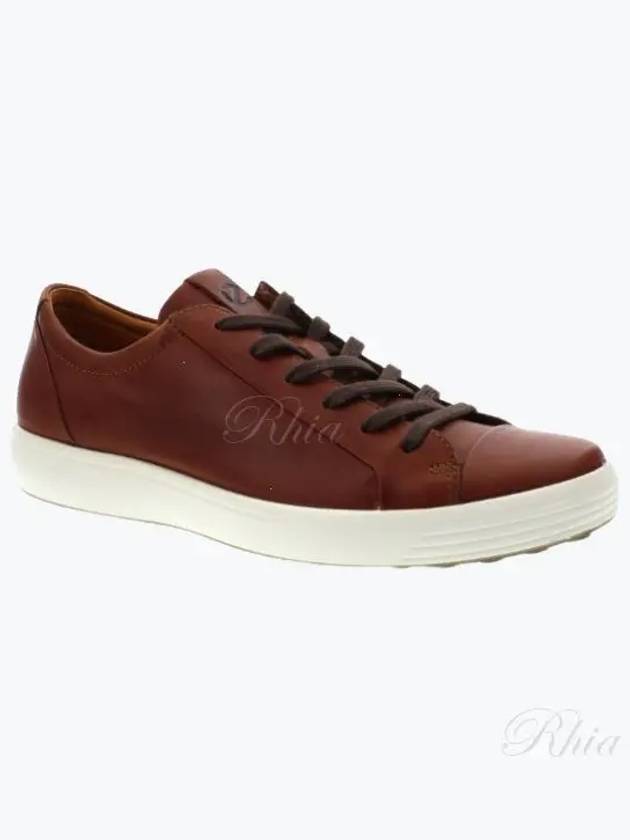 Soft 7 M Low Top Sneakers Brown - ECCO - BALAAN 2