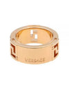 Greca Pattern Ring Gold - VERSACE - BALAAN 1