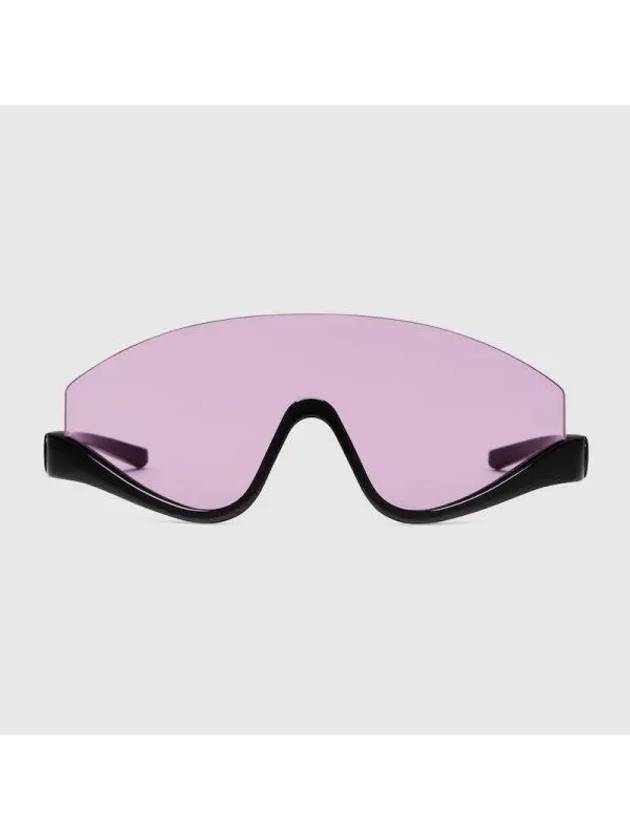 mask shape sunglasses black injection 779493J16911058 - GUCCI - BALAAN 1