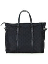 Micro GG Guccissima Nylon Tote Bag Black - GUCCI - BALAAN 3