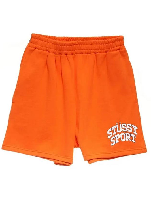 Sports Heavyweight Shorts Orange - STUSSY - BALAAN 1