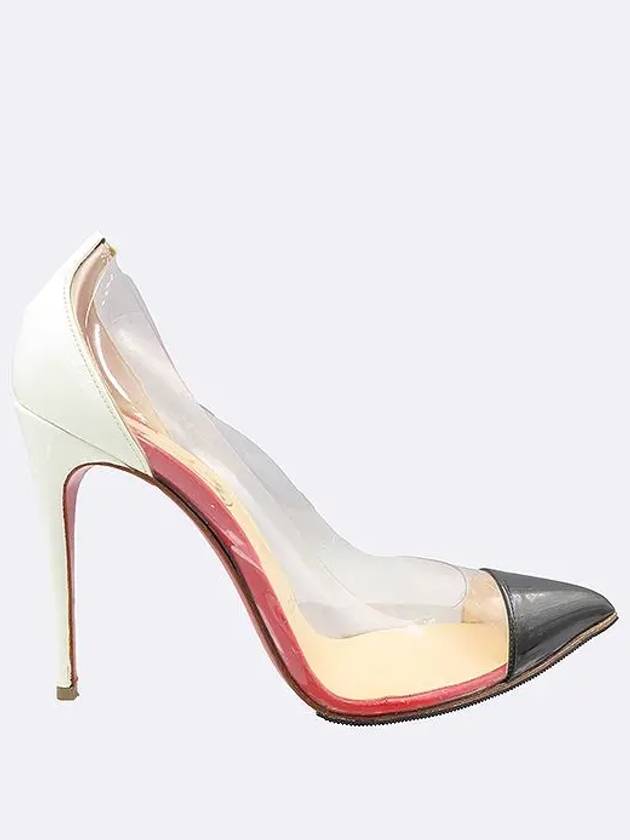 Multi color leather clear enamel point women s high heels 220MM - CHRISTIAN LOUBOUTIN - BALAAN 3