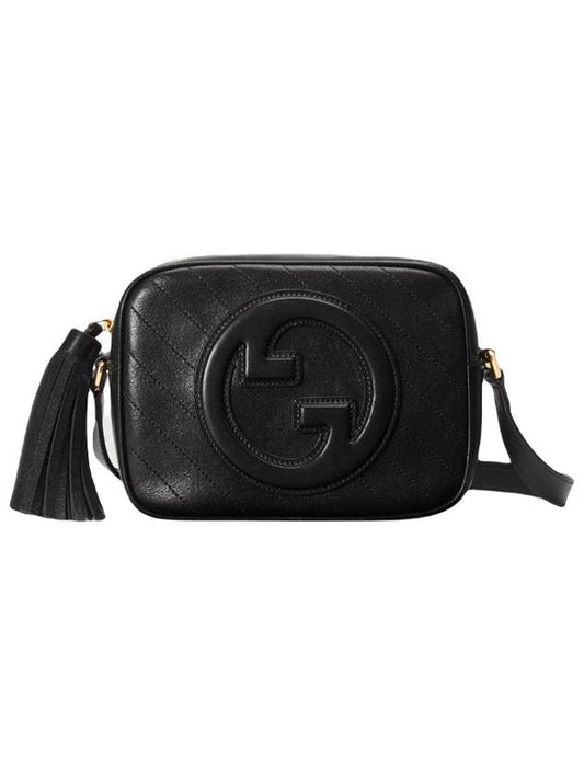 Blondie Small Leather Shoulder Bag Black - GUCCI - BALAAN 2