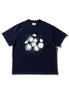 Colorful Flower Seoul Night Navy T-shirt - GRAN TURISMO - BALAAN 2