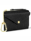 Recto Verso Monogram Empreinte Card Wallet Noir - LOUIS VUITTON - BALAAN 3