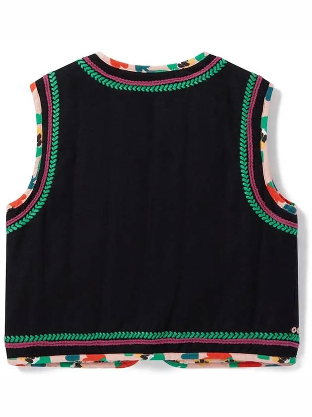 Kids Flower Reversible Vest TT2C12 Z1267 921 - STELLA MCCARTNEY - BALAAN 3