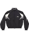 3B Sports Icon Regular Track Jacket Black - BALENCIAGA - BALAAN 2