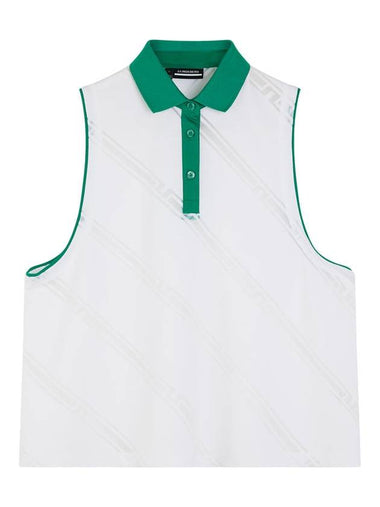 Brielle Polo Sleeveless White - J.LINDEBERG - BALAAN 1