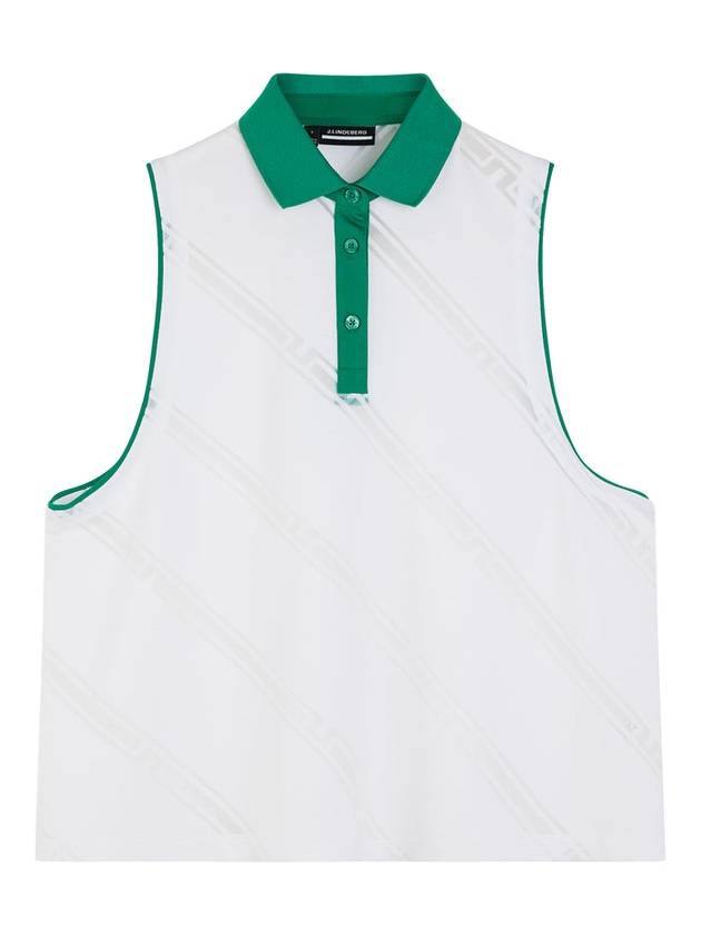 Brielle Polo Sleeveless White - J.LINDEBERG - BALAAN 1