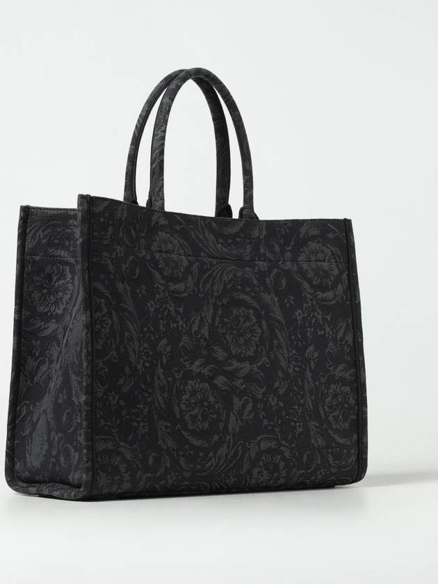 Borsa Versace in cotone jacquard - VERSACE - BALAAN 3