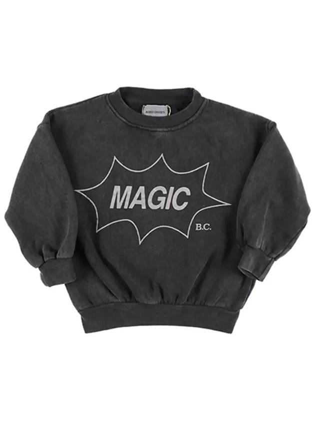 Kids Its Magic Sweatshirt Grey - BOBO CHOSES - BALAAN 5