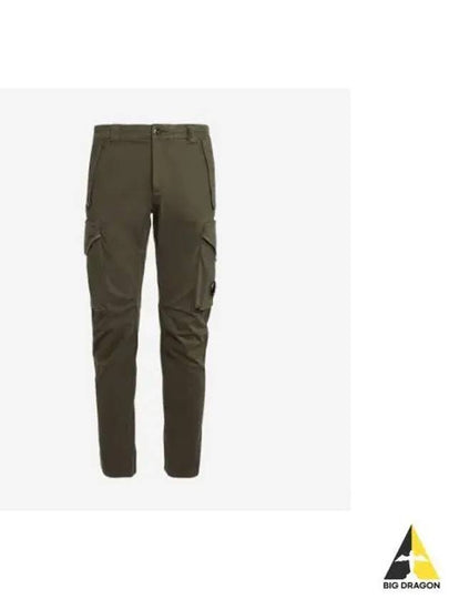 Lens Detail Panel Cargo Straight Pants Green - CP COMPANY - BALAAN 2