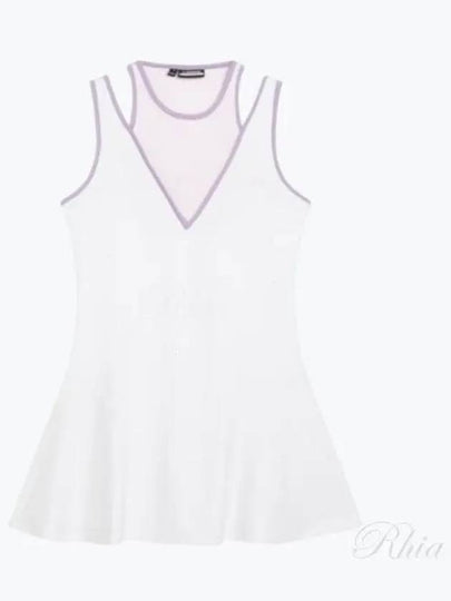 Sportswear Matilda Sleeveless Short Dress White - J.LINDEBERG - BALAAN 2