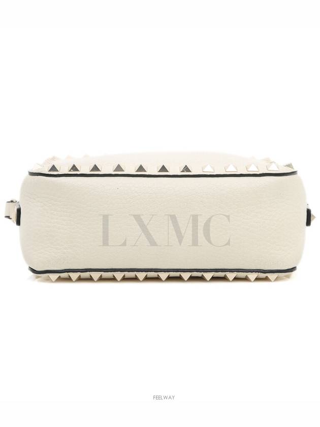 Rockstud cross bag white gold camera 3W2B0809 - VALENTINO - BALAAN 8