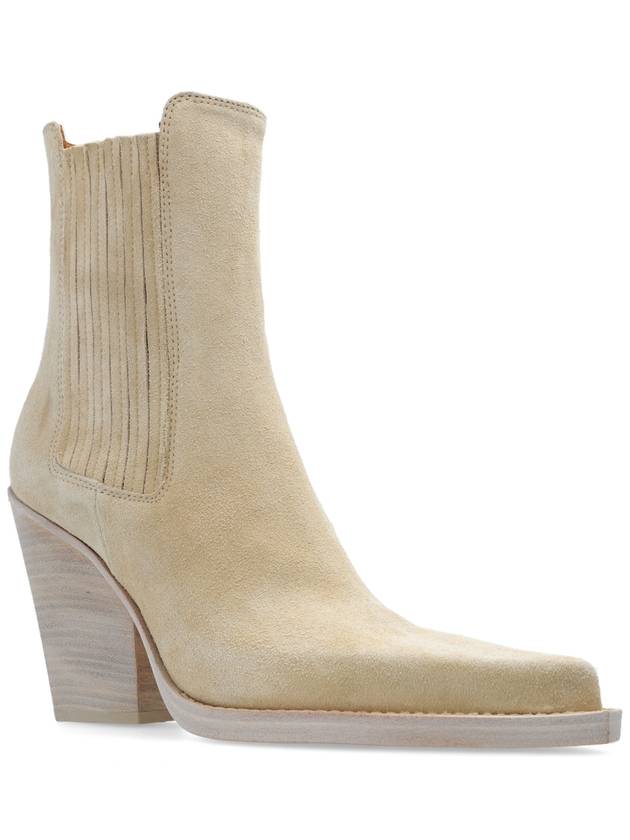 Paris Texas ‘Dallas’ Heeled Ankle Boots, Women's, Cream - PARIS TEXAS - BALAAN 4