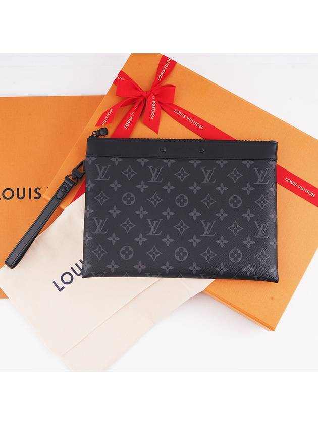 Monogram Eclipse Pochette Pouch Bag Black - LOUIS VUITTON - BALAAN 2