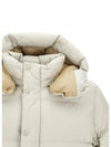 PEPPINO Hooded Down Jacket Ivory - DUVETICA - BALAAN 6