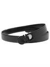 Reversible Leather Belt Black - SALVATORE FERRAGAMO - BALAAN 2