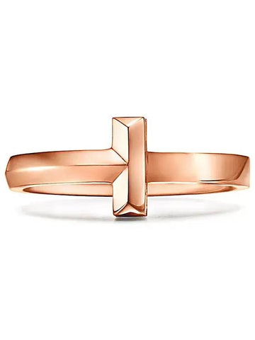 Tiffany T T1 Ring Rose Gold 67797159 68490235 - TIFFANY & CO. - BALAAN 1