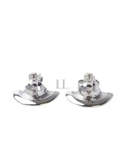 Solid ORB Earrings Silver - VIVIENNE WESTWOOD - BALAAN 2