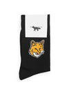 Fox Head Socks Black - MAISON KITSUNE - BALAAN 5