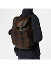 Christopher MM Monogram Macassar Canvas Backpack Brown - LOUIS VUITTON - BALAAN 6