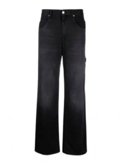 Paryam Wide Jeans Black - ISABEL MARANT - BALAAN 2