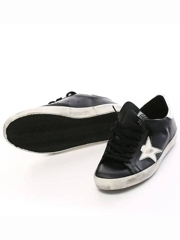 Superstar White Tab Sneakers Black - GOLDEN GOOSE - BALAAN 8