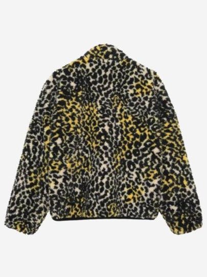 Sherpa Reversible Jacket Yellow Leopard 118529 - STUSSY - BALAAN 2