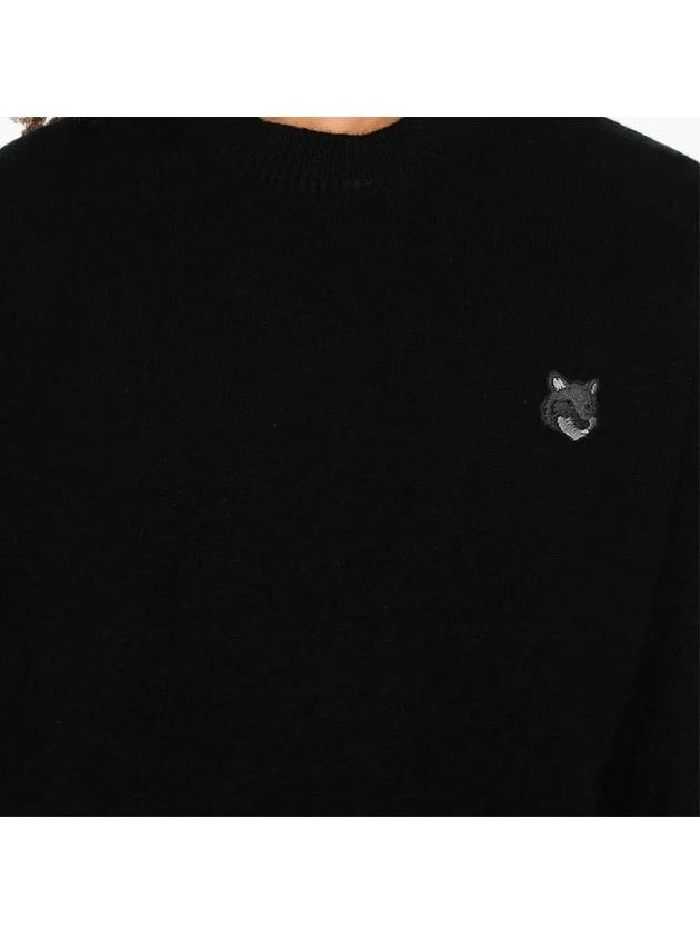 Maison Kitsune Bold Fox Head Patch Men s Wool Knit NM00805 P199 - POLO RALPH LAUREN - BALAAN 5