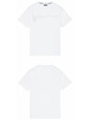 Logo Ink Short Sleeve T-Shirt White - STONE ISLAND - BALAAN 5